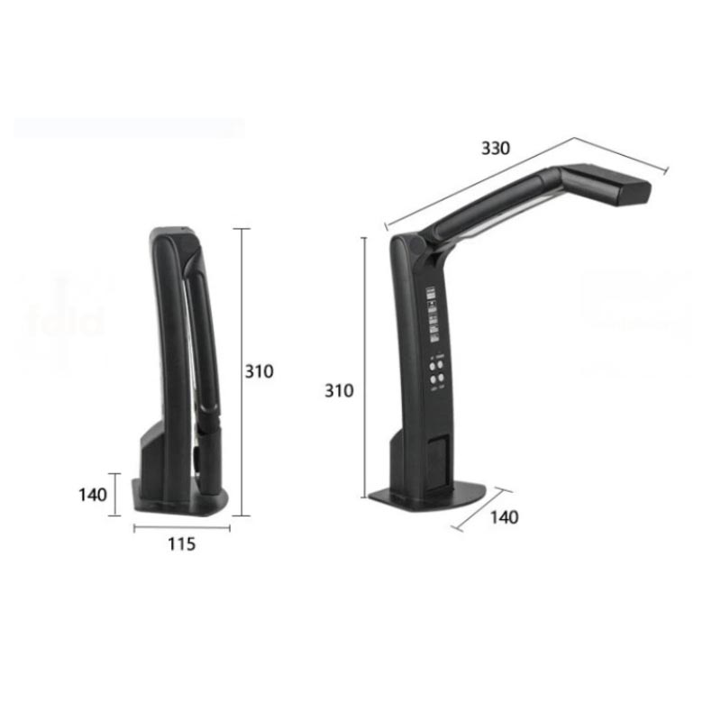 Document Camera Visualizer - Taşınabilir Katlanabilir Belge Kamerası Görsel Sunum