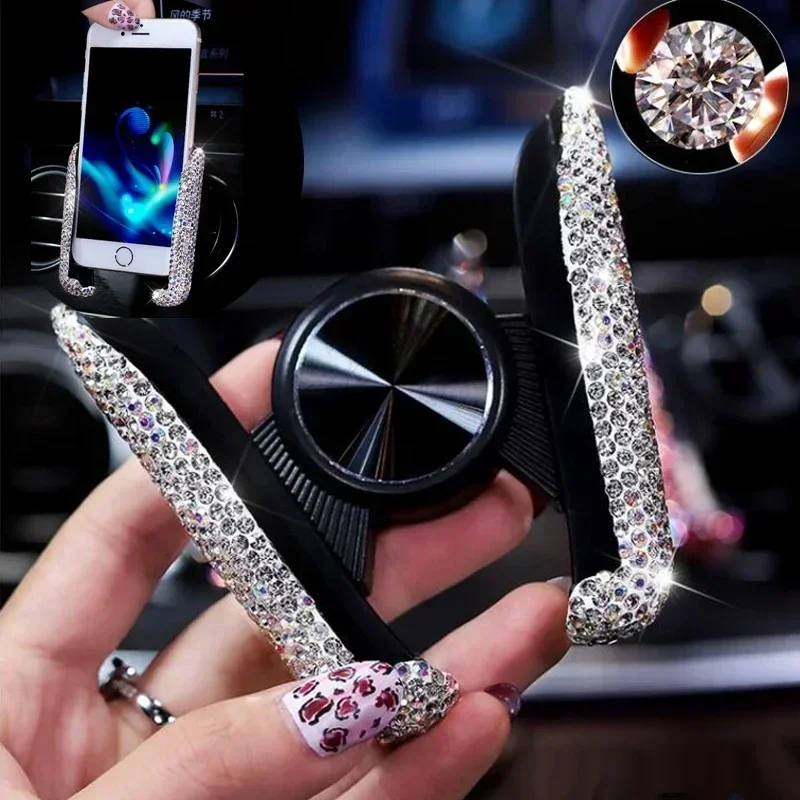 Mobile Electronics Gadgets - YENİ Araba Telefon Tutucu Elmas Kristal