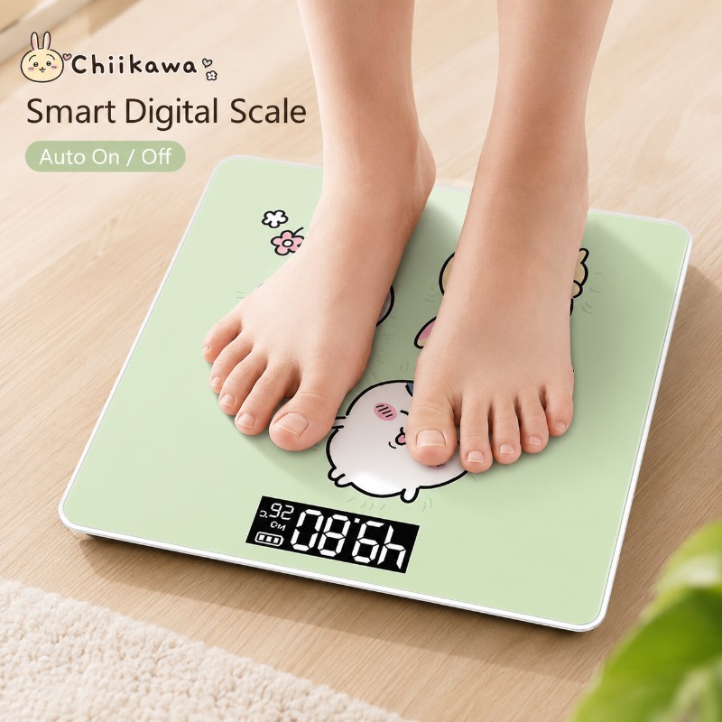 Body Fat Scale Smart - Sevimli Chiikawas Vücut Yağ Ölçer Akıllı