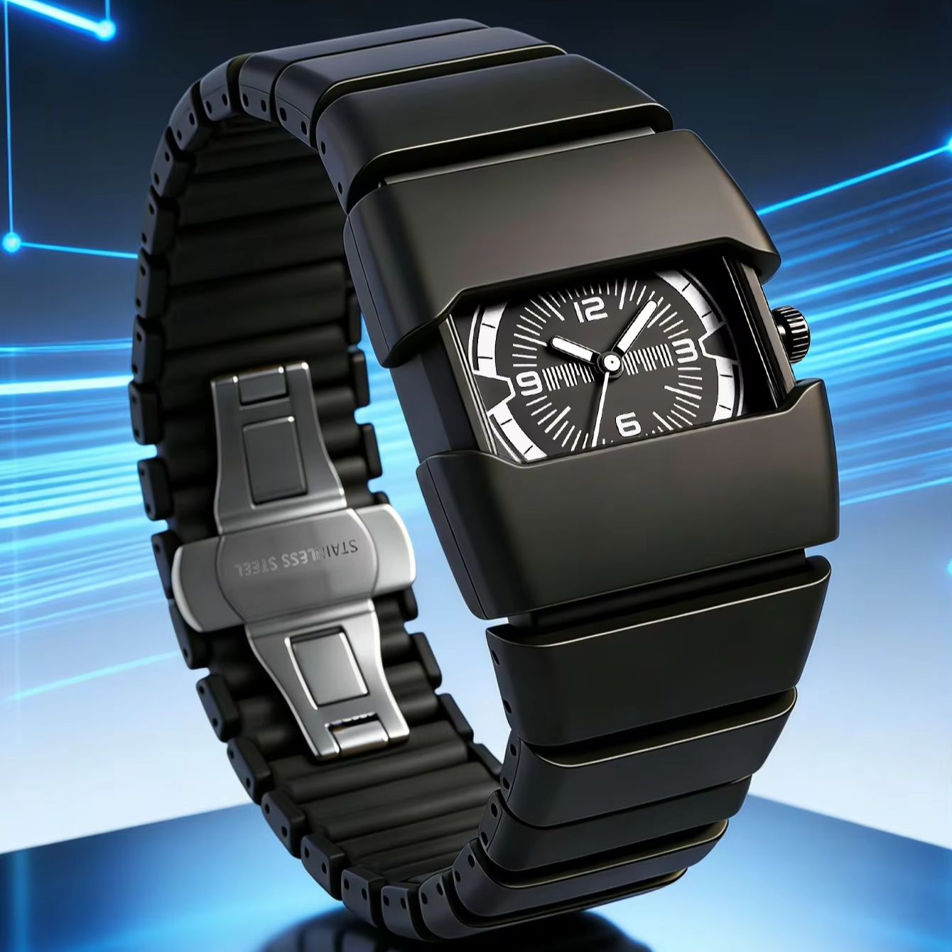 Electronic Gift - TOMI Moda Erkek Dijital Saat Günlük