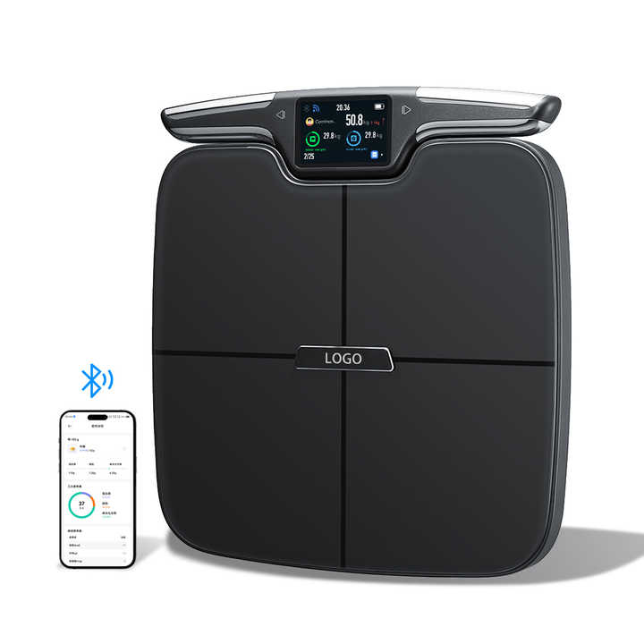 Body Fat Scale Smart - Vücut Ağırlığı için Akıllı Tartı, BMI,