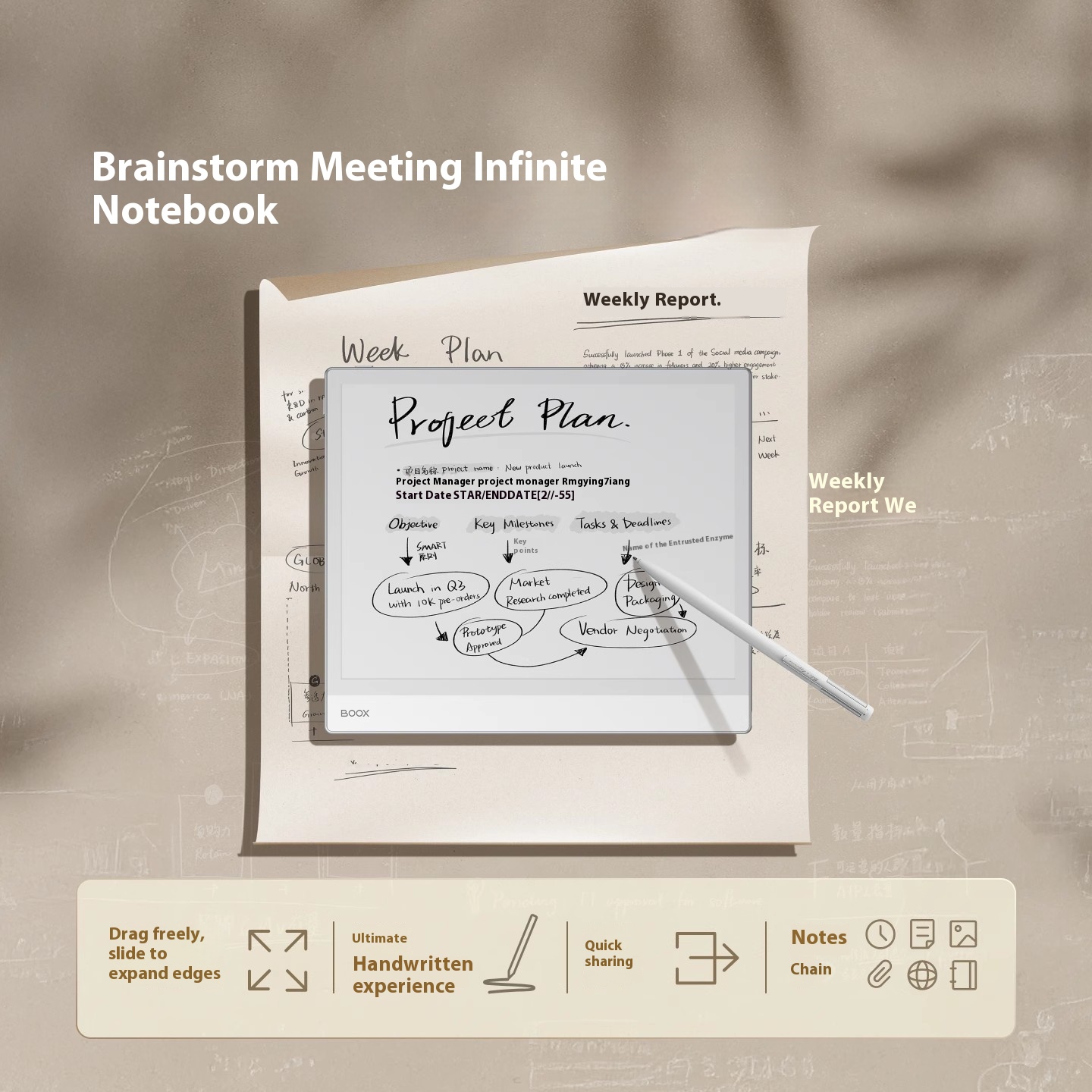BOOX NoteX5S E-Kitap Okuyucu 1 - E-Ink Tablet Reader incelemesi ve fiyatı