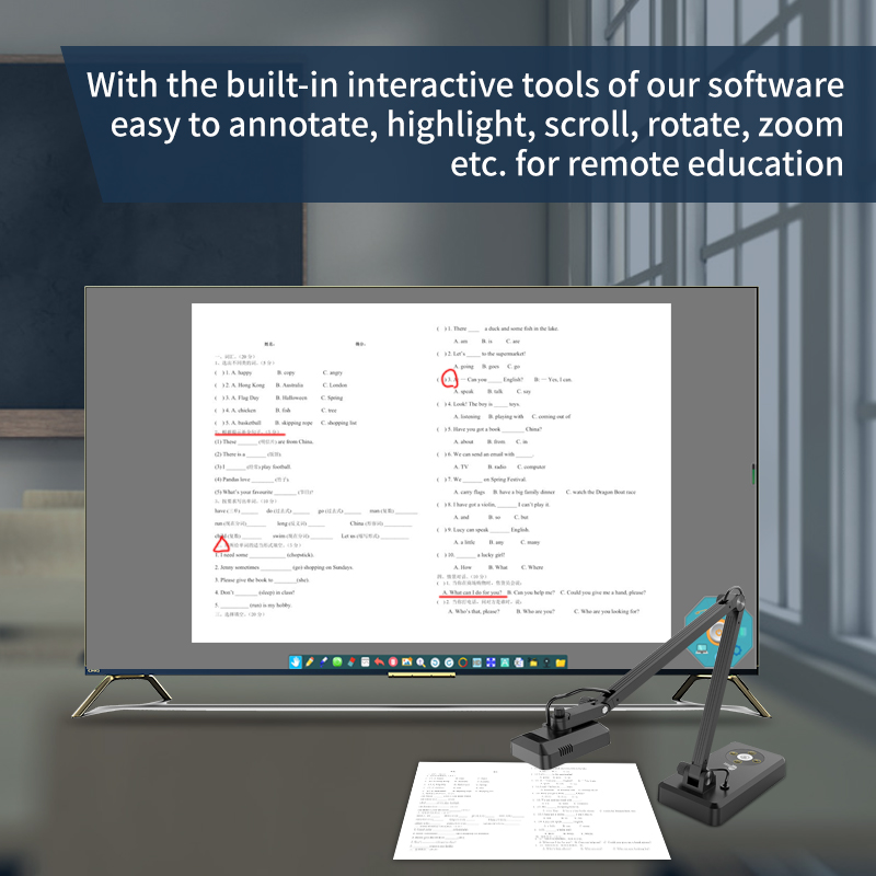 4K Dijital Görsel Sunucu |   O - Document Camera Visualizer incelemesi ve fiyatı