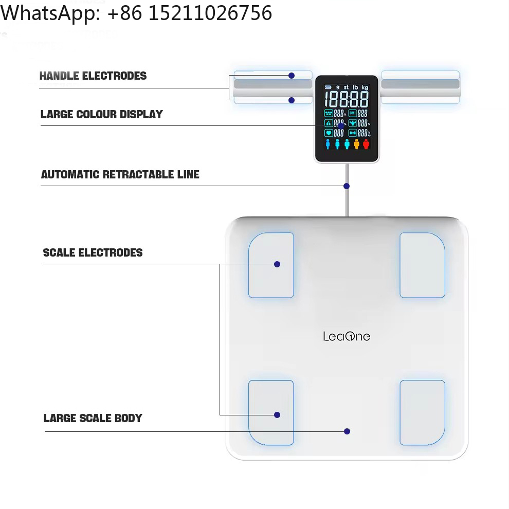 Fabrika 30 Vücut Verileri 8 El - Body Fat Scale Smart incelemesi ve fiyatı