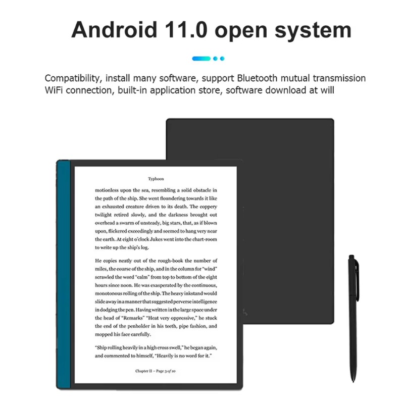 10.3 İnç E-Mürekkep Tablet Yaz - E-Ink Tablet Reader incelemesi ve fiyatı