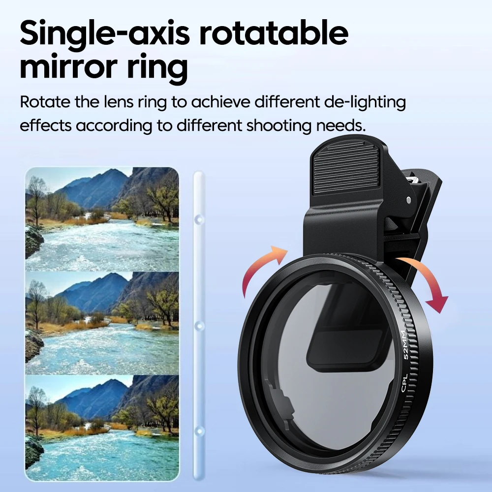 Yeni 52mm CPL Cep Telefonu Len - Mobile Electronics Gadgets incelemesi ve fiyatı