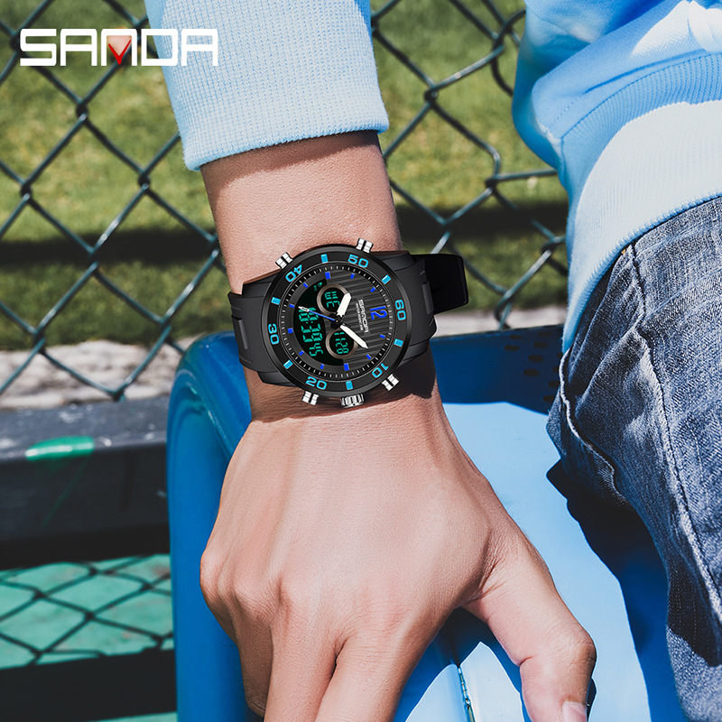 SANDA Elektronik Saat Erkek Sp - Electronic Gift incelemesi ve fiyatı
